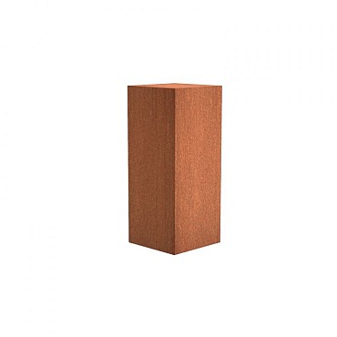 CorTen sokkel (LxBxH) 50x50x120 cm. (2 mm.) ~
