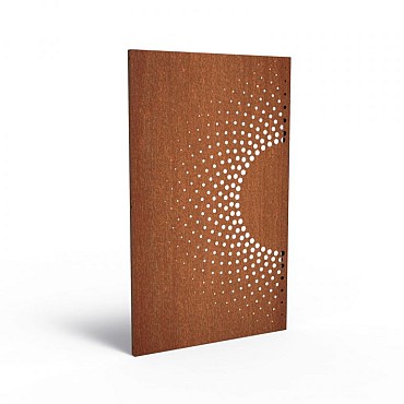 CorTen paneel figuur 2.2 (BxDxH) 110x5x180 cm. (2 mm.) ~