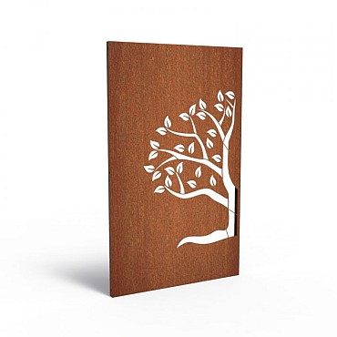 CorTen paneel figuur 8.1 (BxDxH) 110x5x180 cm. (2 mm.) ~
