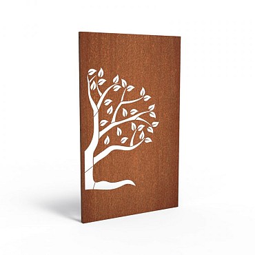 CorTen paneel figuur 8.2 (BxDxH) 110x5x180 cm. (2 mm.) ~