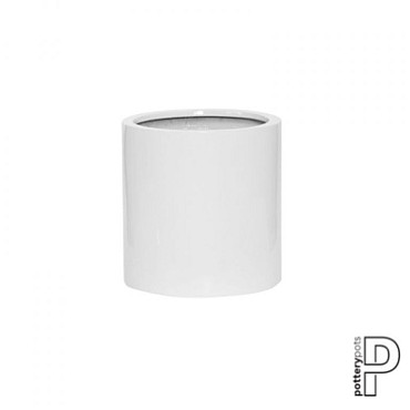 Pottery Pots plantenbak Max S Glossy White (øxh) 24x30 cm. ~