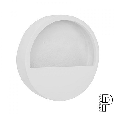 Pottery Pots plantenbak Wally (hanging) M glossy White ~