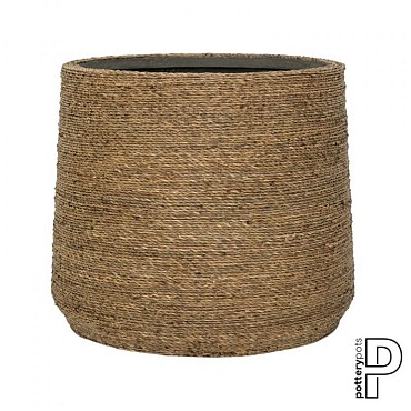 Pottery Pots plantenbak Patt L Straw Grass ø35x30 cm ~