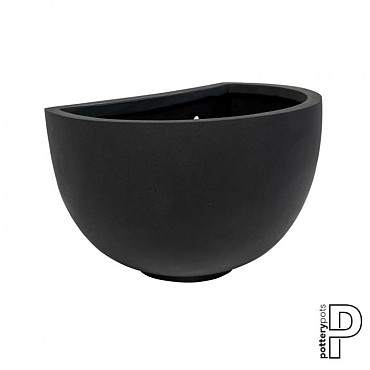 Pottery Pots plantenbak Peter Wally M Black  22x28.5x18 cm ~