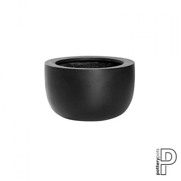 Pottery Pots plantenbak Sunny M Black hoogte: 20 diameter: 33~
