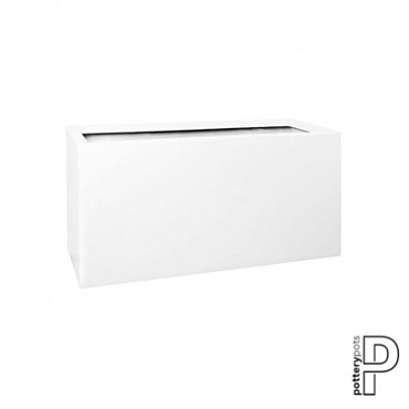 Pottery Pots plantenbak Jumbo Jort L Glossy White (lxbxh) 120x45x60 cm. ~