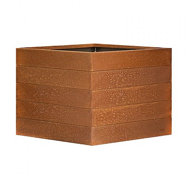 Modulaire bloembak Cortenstaal (lxbxh) 180x60x70 cm. ~