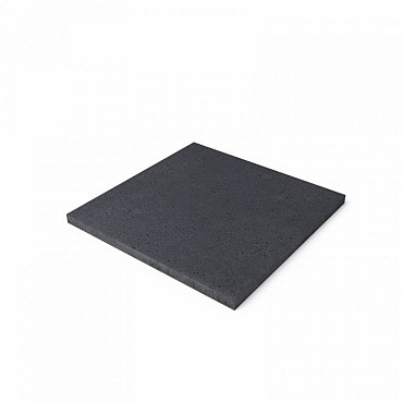 Schellevis Oudhollandse zwembadrand hoek antraciet 100x100x5 cm. ~