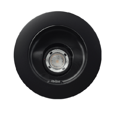 In-Lite Big Nero Charcoal Ø123 mm. 12V/7,5W LED (met Motion) ~