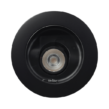 In-Lite Big Nero Narrow Charcoal Ø123 mm. 12V/7,5W LED (met Motion) ~