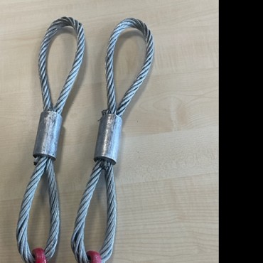 Borg hijsstrop Goliath M16 set van 2 stuks ~