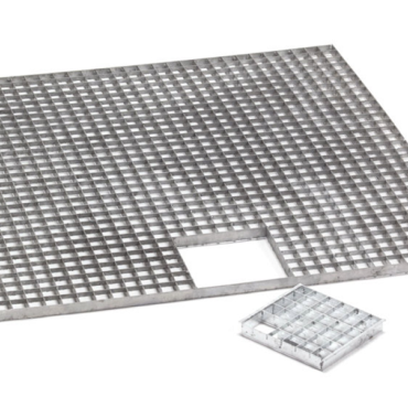 Rooster 100x100 uitsp. gegalvaniseerd ~