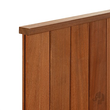 Angelim Vermelho damwand 28x185x2500 mm ~