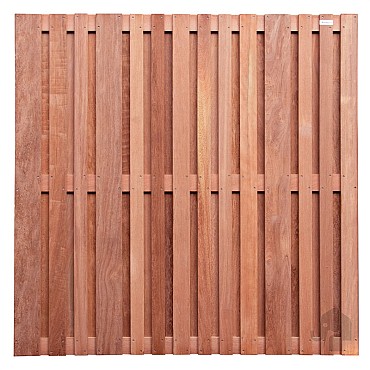 Hardhout FSC tuinscherm 