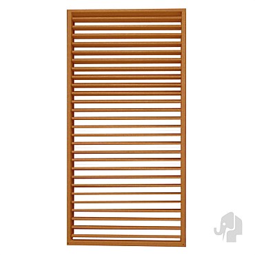 Keruing FSC tuinscherm 