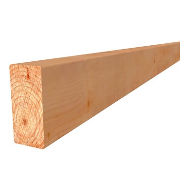 Douglas gording t.b.v. Plat dak Premium L, kleurloos geïmpregneerd ~