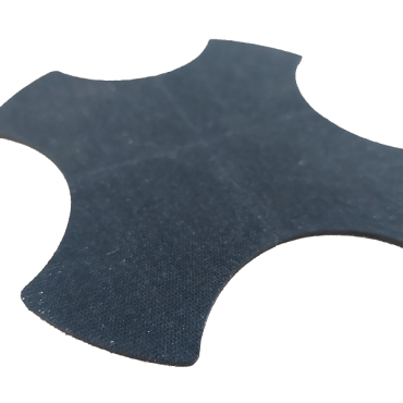 Passtuk 3 mm van EPDM rubber ~