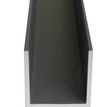 Verasol aluminium U-sponning L=3000 kleur n.t.b. ~