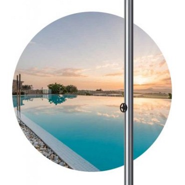 Cirrus design buiten douche koud-warm ~