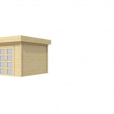 Vuren Topvision Bosuil, 300x300 cm. onbehandeld. ~