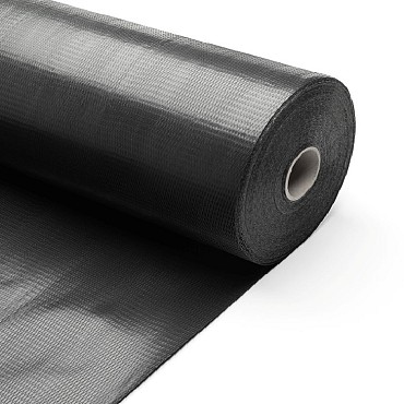 DPC Slabbenfolie 300 MU  rol 50 mtr x 0.6 mtr ~