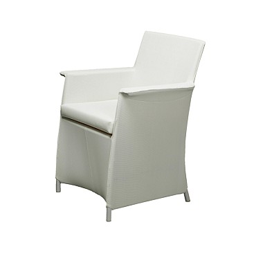 Barcelona Armchair White Aktie OP=OP