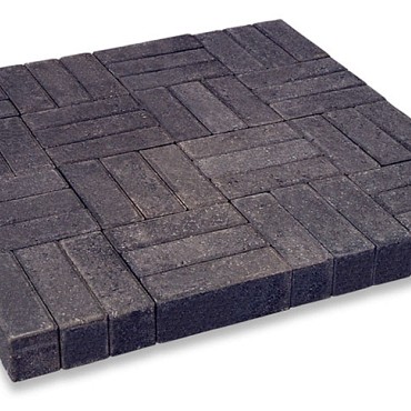 Keiformaat strak antraciet 21x10,5x7 cm. ~