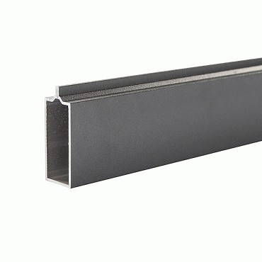 SeriAL startprofiel L-180cm 24x75mm RAL7016 OP=OP