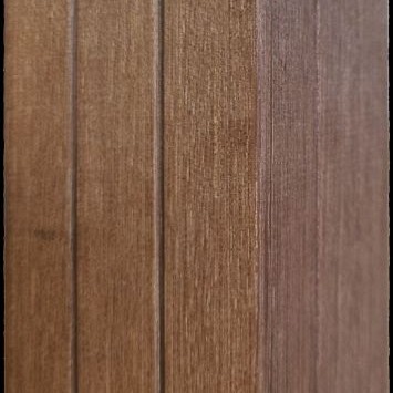 Bankirai 90x90 mm. V-groeven P510 Premium