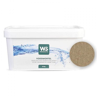 WS Voegmortel Easy Fine Beige 15 kg. ~