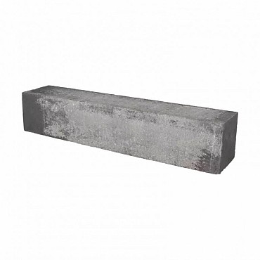 Gardenwall grijs-zwart 60x10x10 cm. ~