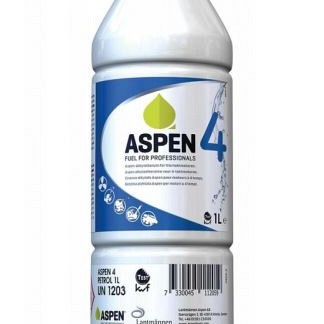Aspen 4 Alkylaatbenzine voor 4-tact motoren 1 ltr. fles ~