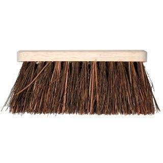 Bezem natuurvezel 28 cm ~