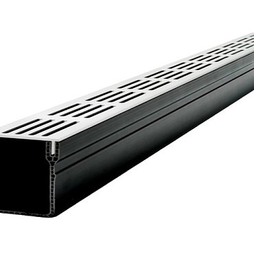 Gardendrain Grey Grating 100x10x10 cm. ~