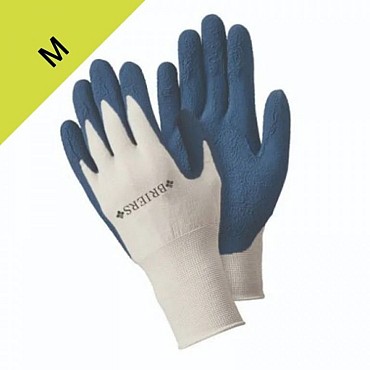 Handschoen Bamboo Grips Blauw M ~