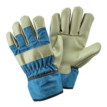 Kids Handschoen Rigger Blauw - maat M - 8 tot 12 jaar ~