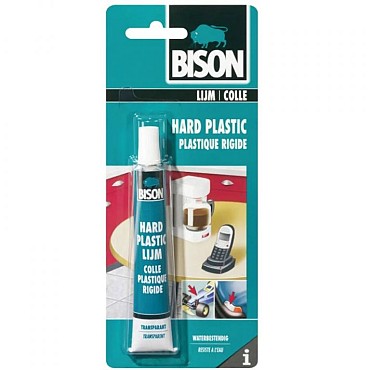 Hard Plastic Lijm 25 ml tube kaart ~