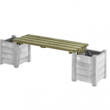 Losse zitting 120cm, gebruiken met bloembak Horst, 35mm ~