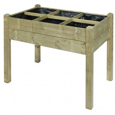 Minituin 120x80x89cm, inhoud 140 liter ~