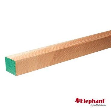Douglas PEFC paal geschaafd zonder punt 50x50mm bc  - lengte: 200 cm ~
