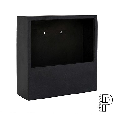 Pottery Pots plantenbak Jack wally XS Black 30x30x9 cm ~