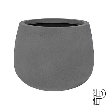 Pottery Pots plantenbak Kevan M, Grey ø25x21 cm ~