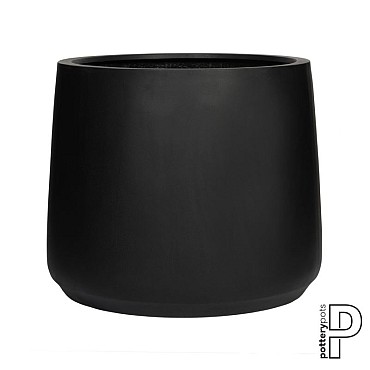Pottery Pots plantenbak Jumbo Patt XS Black ø73x61 cm ~