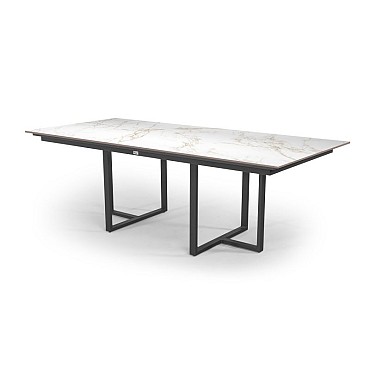 Table incl Top Nida 220 Dekton Entzo Nida Entzo (220x100 cm) ~