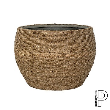 Pottery Pots plantenbak Abby S Straw Grass (øxh) 30x21 cm. ~