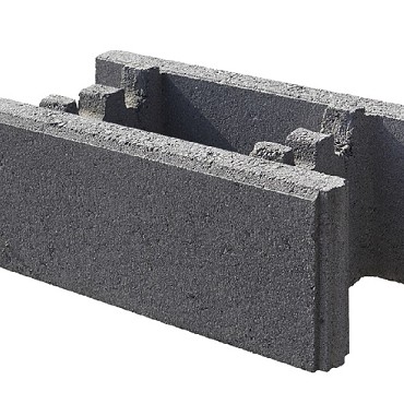 Holblok beton Normaalsteen LxBxH 50x24x20 cm. ~