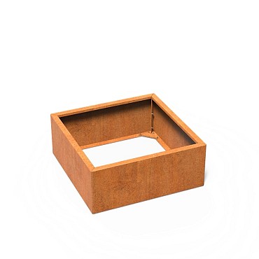 CorTen zelfbouw plantenbak