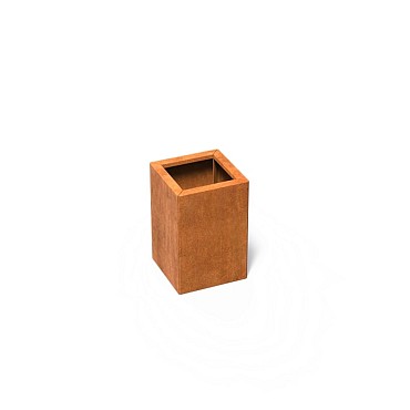 CorTen zelfbouw bloembak (LxBxH) 40x40x60 cm. (1,5 mm.) ~