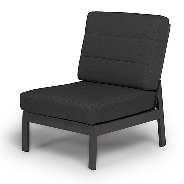 Queens Lounge Tussenelement zwart ~