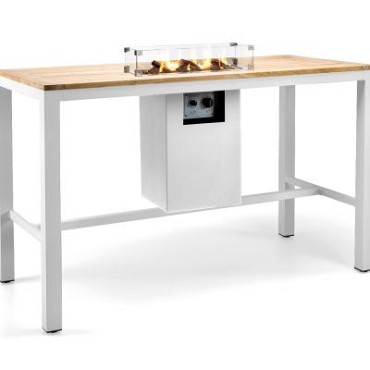 Bartafel Rechthoek wit (incl. SR4001BI + SR44RBIGS) ~